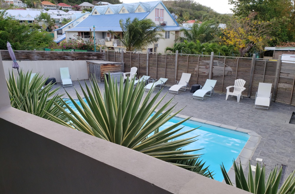 antilles vue piscine